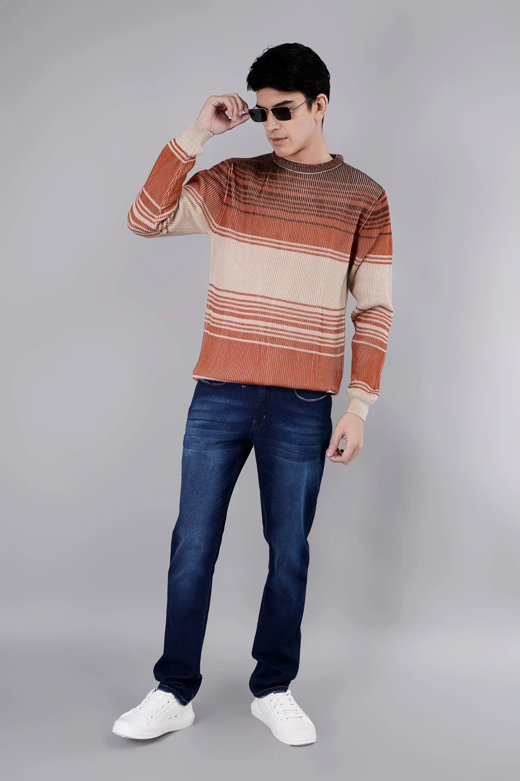 Dark Indigo Ferdinand Slim Tapered Jeans Tim Paris