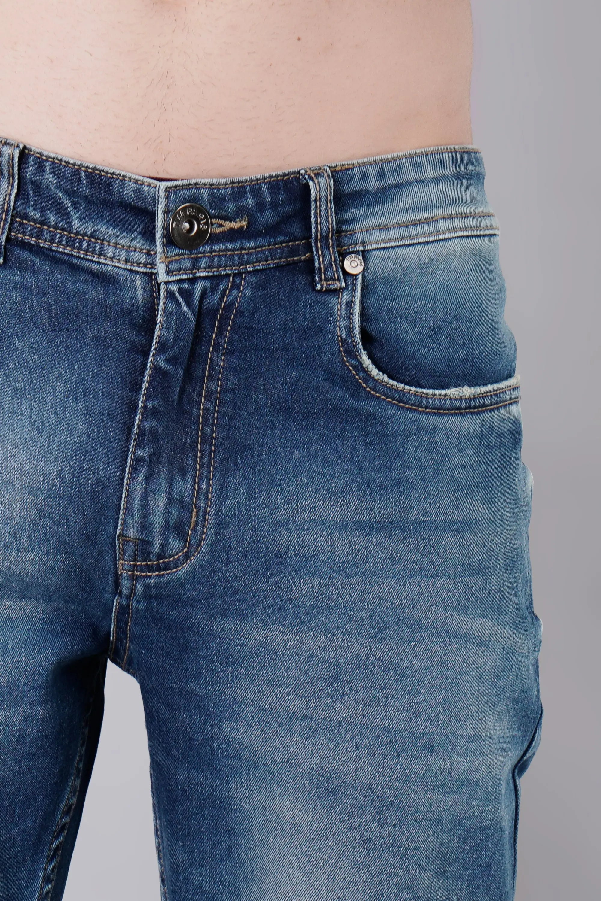 Light Stone Ferdinand Slim Tapered Jeans Tim Paris