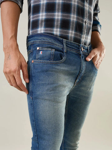 Medium Tint Kane Skinny Ankle Fit Tim Paris