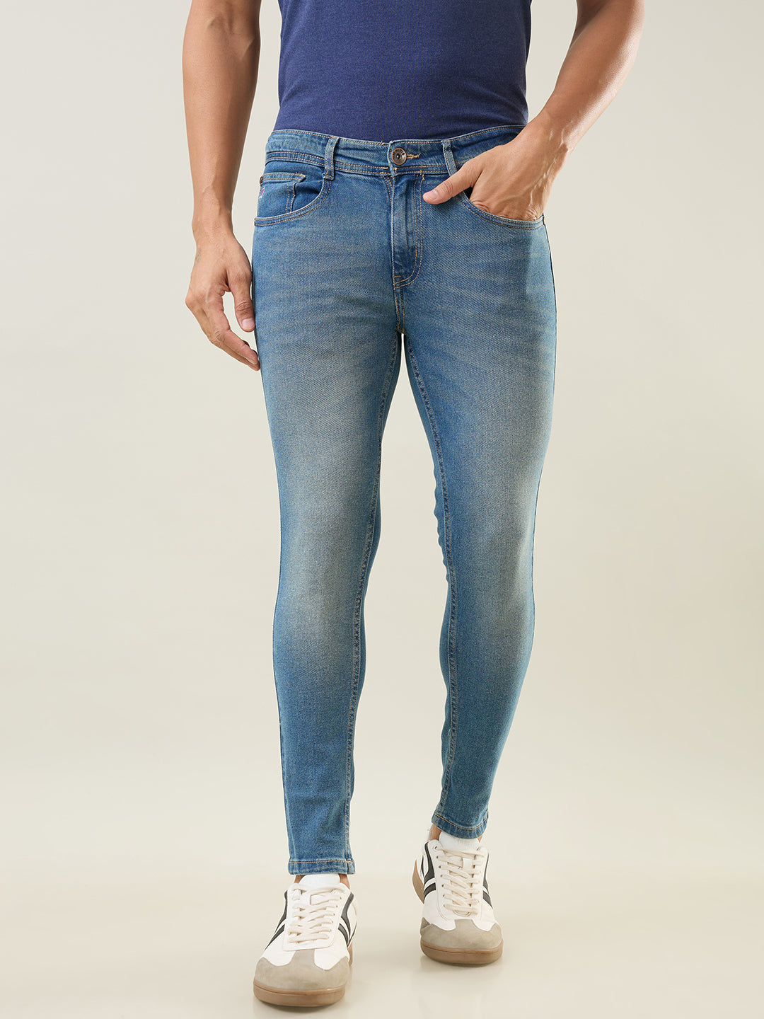 Tint Indigo Kane Skinny Ankle Fit