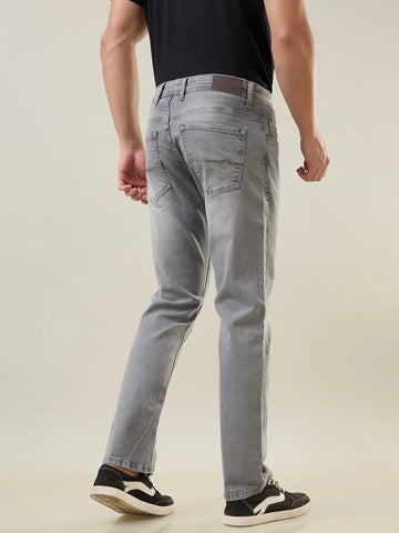 Medium Cloud Parker Slim Straight Jeans TIM PARIS