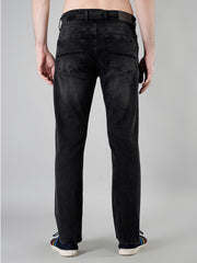 Carbon Black Parker Slim Straight Jeans