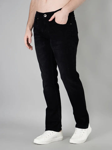 Enzyme Black Parker Slim Straight Jeans TIM PARIS