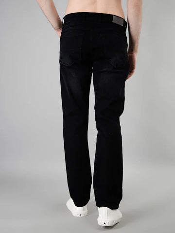 Enzyme Black Parker Slim Straight Jeans TIM PARIS