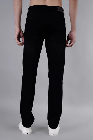 Black Ferdinand Slim Tapered Fit Jeans Tim Paris
