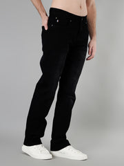 Enzyme Wash Jet Black Stretch Fit Jeans