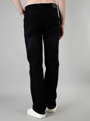 Enzyme Wash Jet Black Stretch Fit Jeans