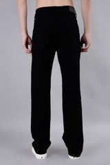 Enzyme Wash Jet Black Stretch Fit Jeans