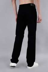 Enzyme Wash Jet Black Stretch Fit Jeans