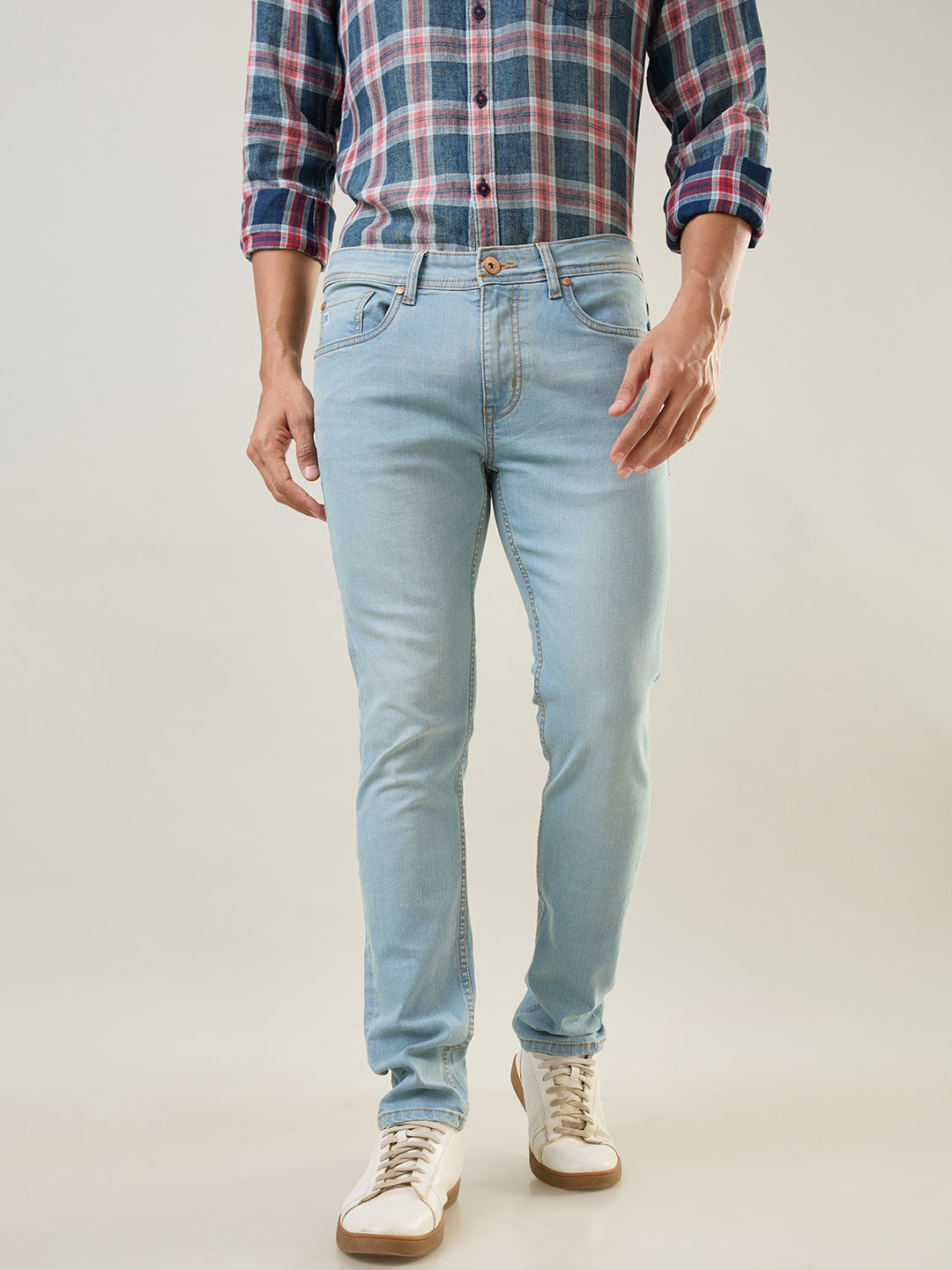 Tint Indigo Hugo Skinny Fit Jeans