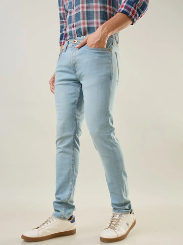 Tint Indigo Hugo Skinny Fit Jeans TIM PARIS