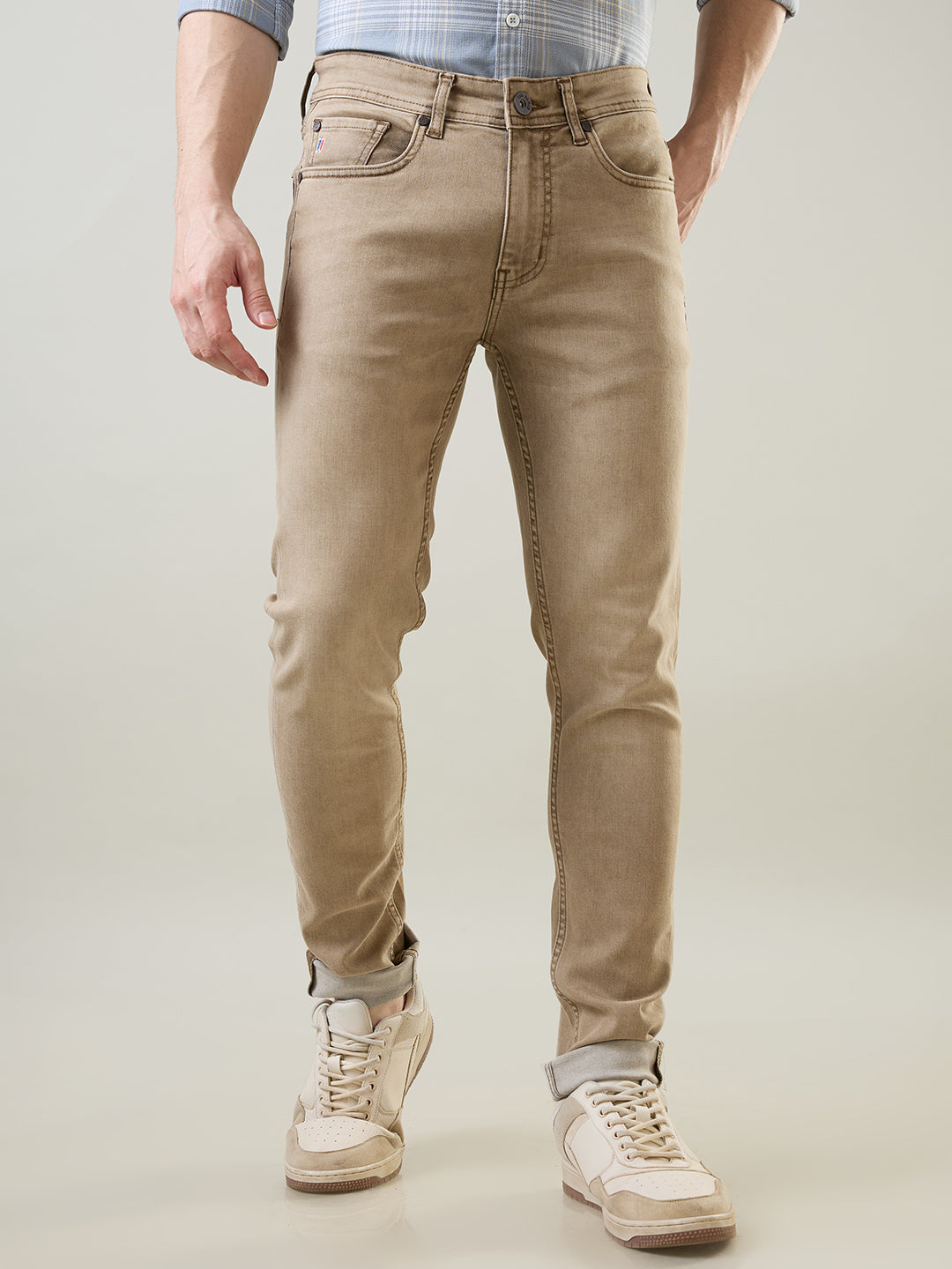 Camel Hugo Skinny Fit