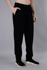 Grey Melange Relaxed Fit Joggers