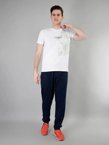 Dress Blue Relaxed Fit Joggers Tim Paris