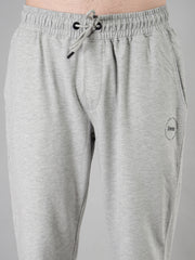 Grey Melange Relaxed Fit Joggers