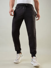 Black Oyester Regular Fit Jogger