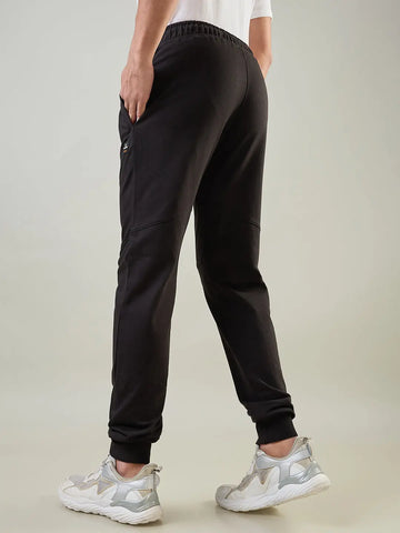 Black Oyester Regular Fit Jogger Tim Paris