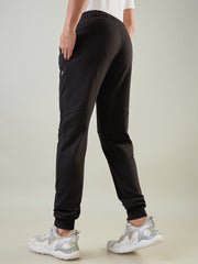 Black Oyester Regular Fit Jogger