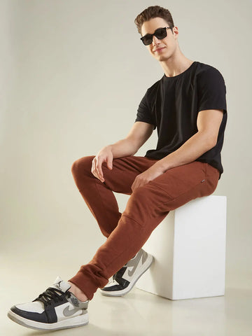 Cappuccino Regular Fit Jogger Tim Paris