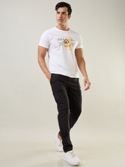 Black Regular Fit Lounge Pant