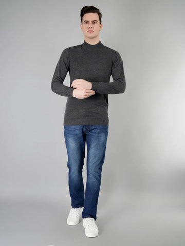 Men's Solid Pullover for Men Tim Paris