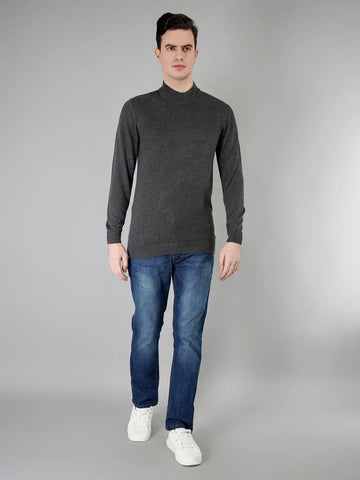 Men's Solid Pullover for Men Tim Paris