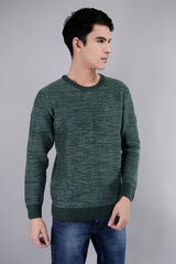 Deep Forest Round Neck Pullover