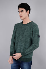 Deep Forest Round Neck Pullover
