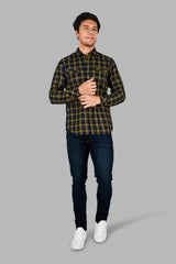 Yellow Checked Shirt