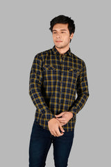 Yellow Checked Shirt