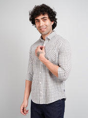 Camel Check Shirt