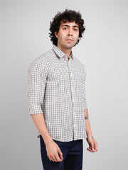 Camel Check Shirt
