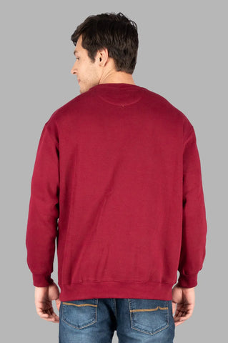 Tibetan Red Printed Sweatshirt Tim Paris