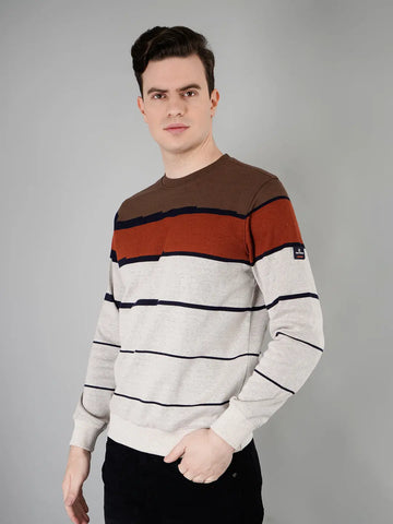 Classic Striped Sweatshirt for Men Tim Paris