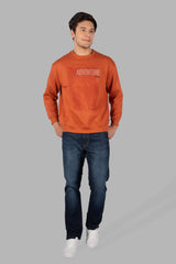Men's Round Neck Sweatshirt Comfortable for Winter Wear