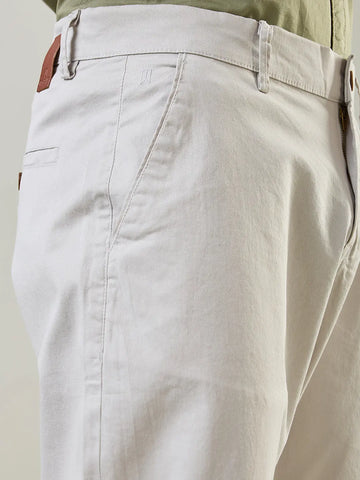 Lt Grey Relaxed Chinos Tim Paris