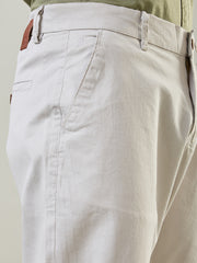 Lt Grey Relaxed Chinos