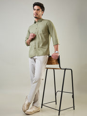 Lt Grey Relaxed Chinos