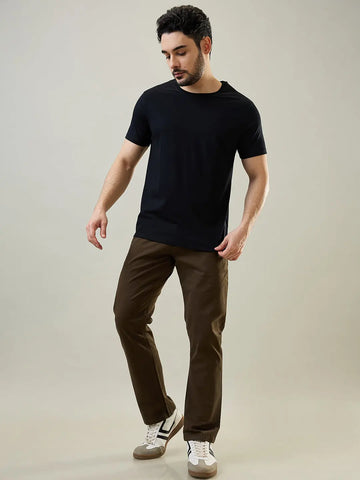Olive Green Relaxed Fit Chinos Tim Paris