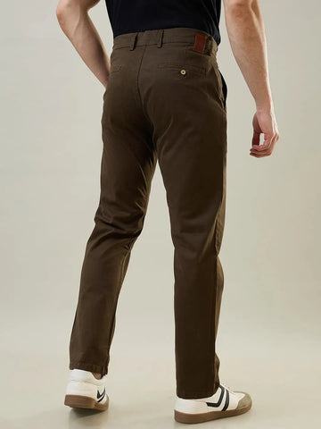 Olive Green Relaxed Fit Chinos Tim Paris