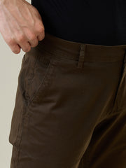 Olive Green Relaxed Fit Chinos