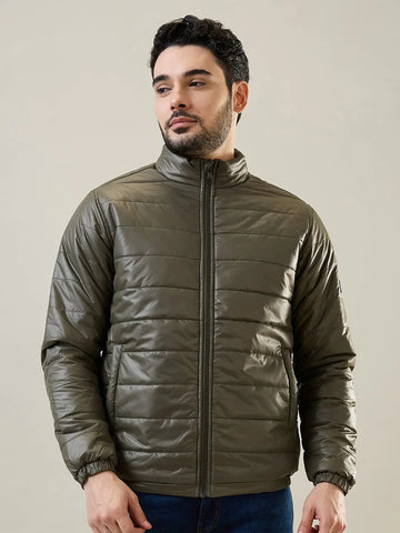 Olive Green Bomber Jacket Tim Paris