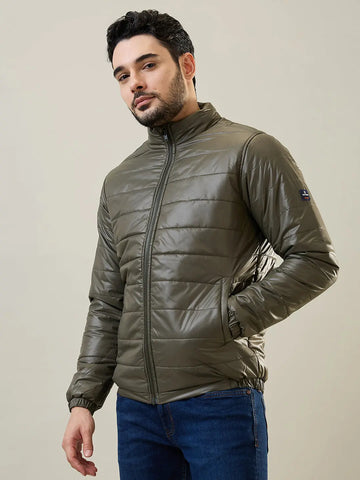 Olive Green Bomber Jacket Tim Paris