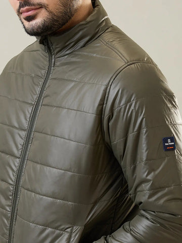 Olive Green Bomber Jacket Tim Paris