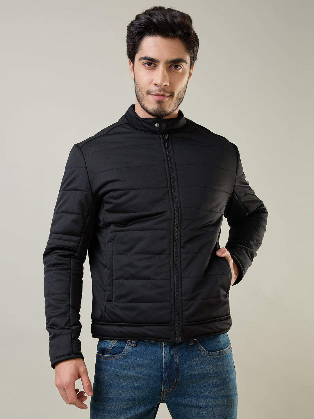 Black Biker Jacket