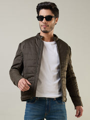 Olive Green Biker Jacket