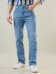 Light Indigo Logan Straight Fit Jeans