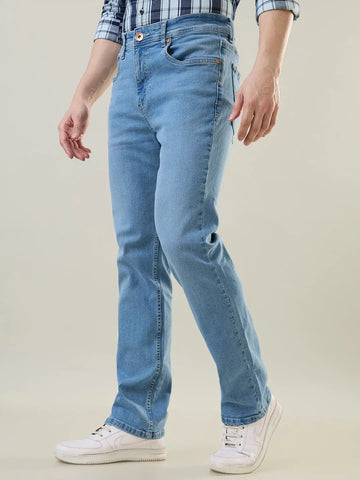 Light Indigo Logan Straight Fit Jeans TIM PARIS