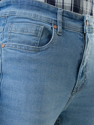 Light Indigo Logan Straight Fit Jeans TIM PARIS