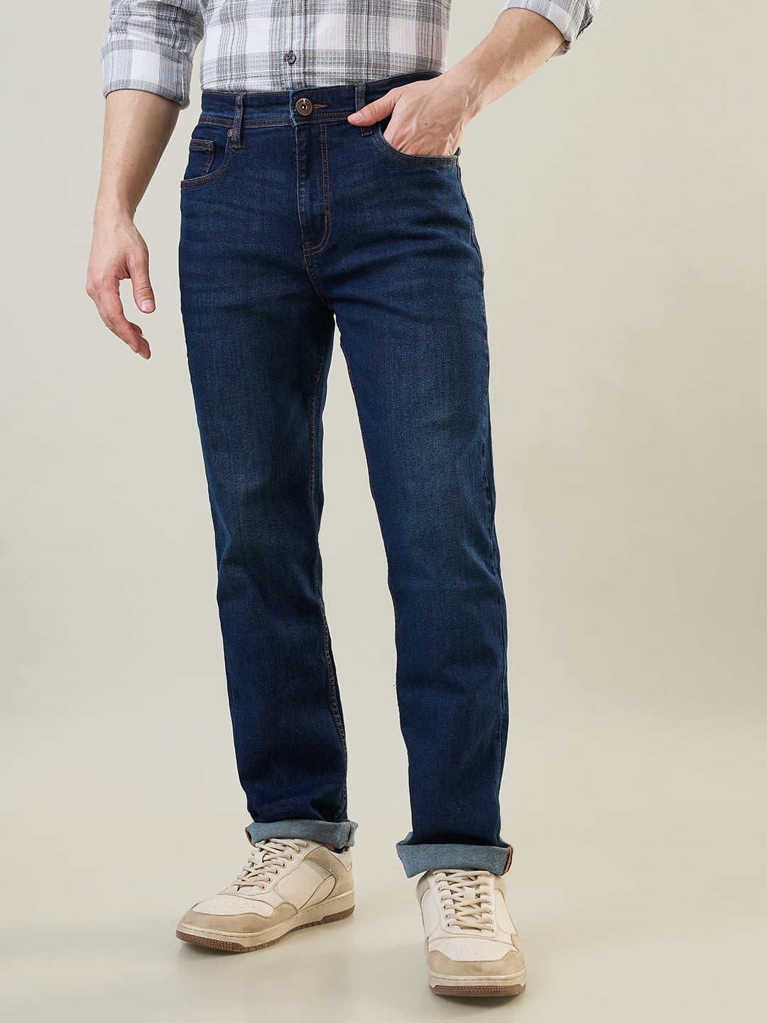 Black Logan Straight Fit Jeans